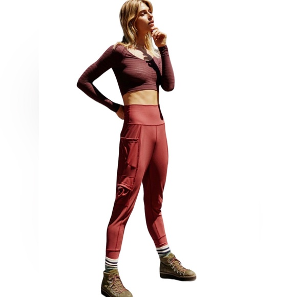 NWOT Free People Movement Take A Hike Harem Joggers size Medium - Picture 2 of 3